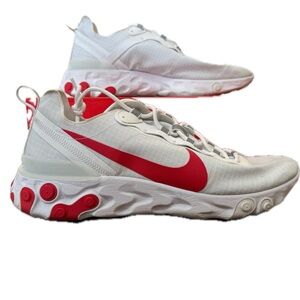 Nike React Element, University Red/White, Men’s size 13